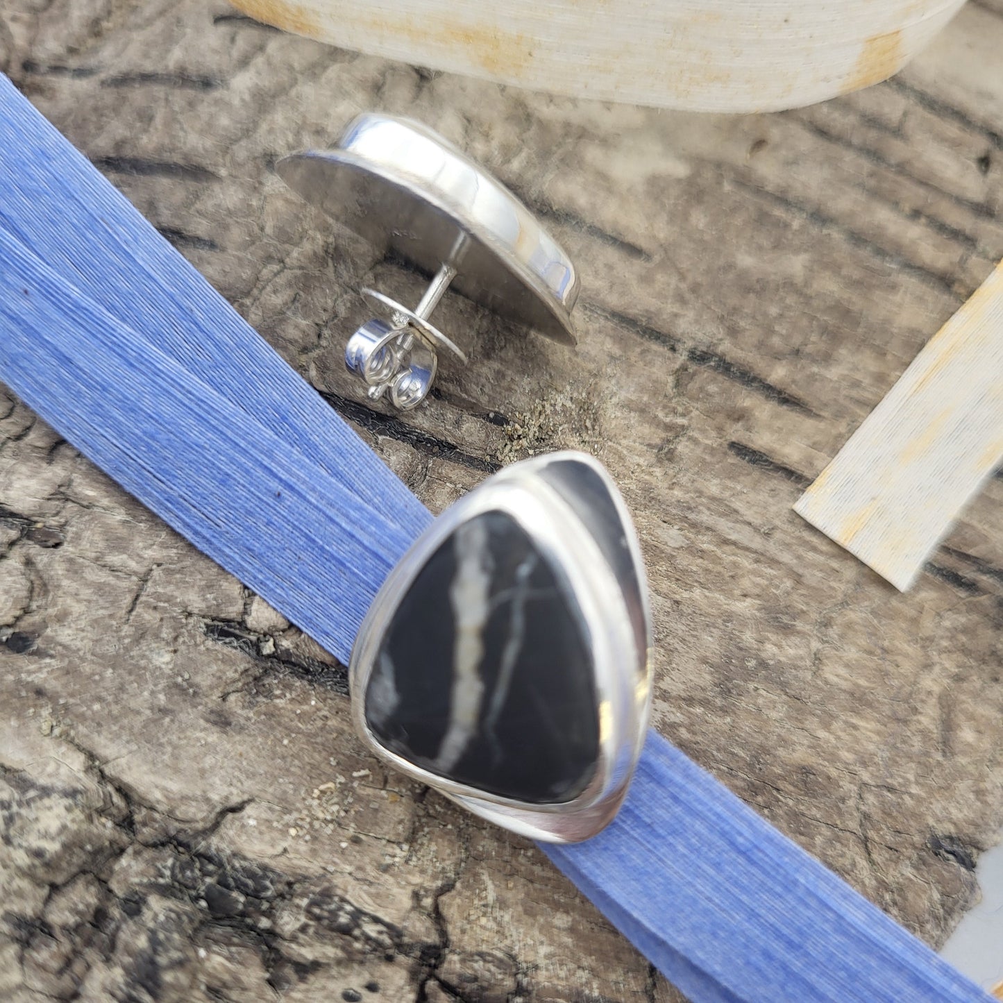 Salt`n Pepper Unikatohrstecker