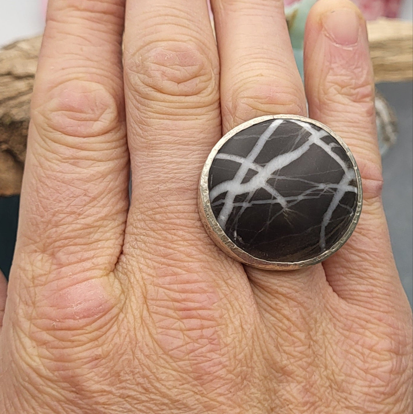 Large Black Beauty Ring