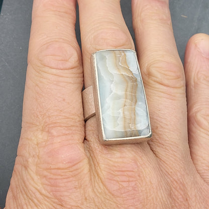 Aragonit Ring - Aus den Tiefen der Erde